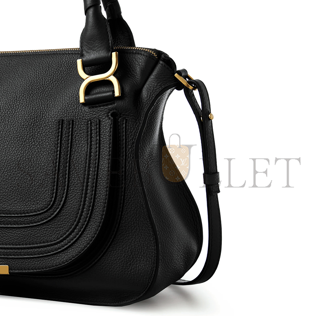 CHLOE MARCIE BAG IN GRAINED LEATHER CHC22AS660I31001 (36*28*12cm)